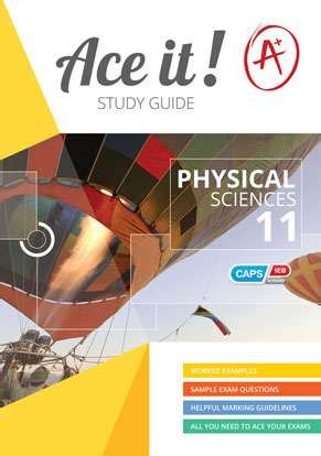 Ace It Physical Science Gr Study Guide Pickwick Books