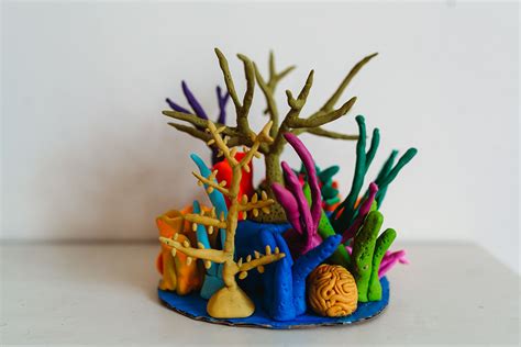 Polymer Clay Coral Reef Forage Create Love