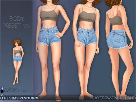 The Sims Resource Bodypreset N