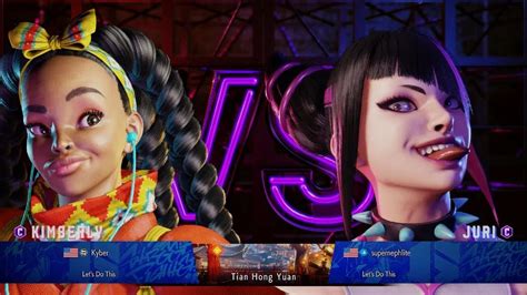 Street Fighter 6 Juri Vs Kimberly Great Match Closed Beta Ps5