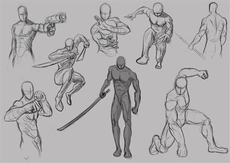 Artstation Few Action Poses