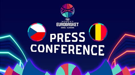 Czech Republic V Belgium Press Conference Fiba Women S Eurobasket