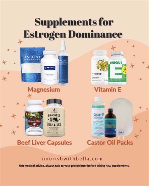 Estrogen Dominance Symptoms Causes Supportive Foods And Supplements — Nourish With Bella