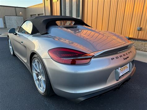 2016 Porsche Boxster Spyder 981 Trissl Sports Cars Classic Porsche Specialists