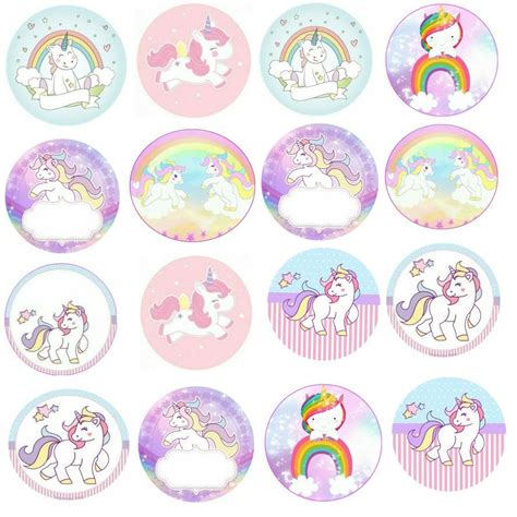 Stickers De Unicornio Para Imprimir Gratis