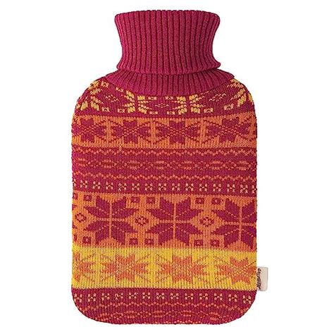 Large Liter Soft Cute Hot Water Bottle Knit Cover Only Cover L Snowflake In Pakistan