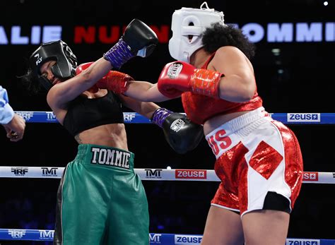 Reality star Natalie Nunn celebrates boxing debut win over Tommie Lee ...