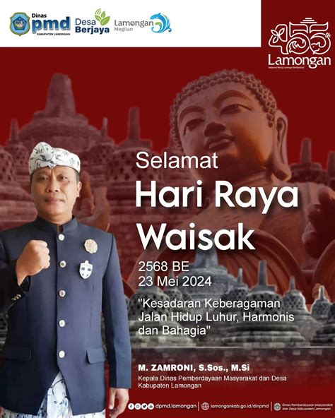 Selamat Hari Raya Waisak Be Mei Dinas Pemberdayaan