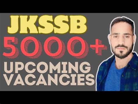 JKSSB New 5000 Upcoming Vacancies Patwari Constable Jkpsi Naib