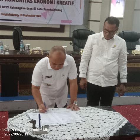 Walikota Pangkalpinang Launching Aplikasi Appekraf Bagi Komunitas