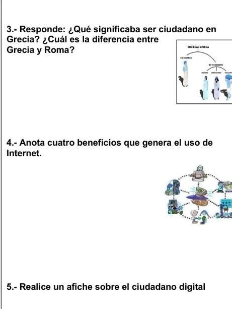 SOLVED por favor ayúdame plis 3 Responde iQué significaba ser