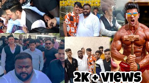 Sahil Khan And Sagar Utwal A9 Gym Opening In Thane First Meet Up Youtube