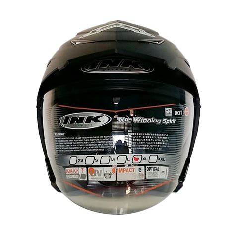 Jual Ink T Max Helm Half Face Hitam Doff Murah April Blibli