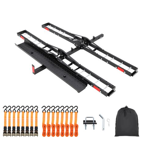 Yesurprise Dual Motorcycle Hitch Carrier Hitch Motorcycle Carrier With