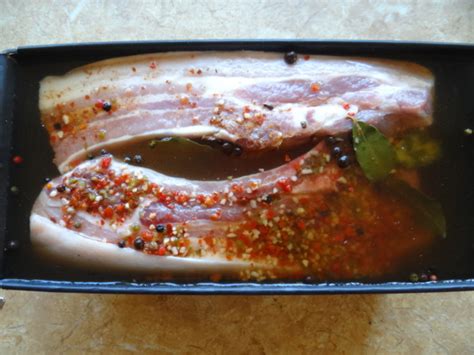 Грудинка мокрого посола варено-копченая - пошаговый рецепт с фото ...