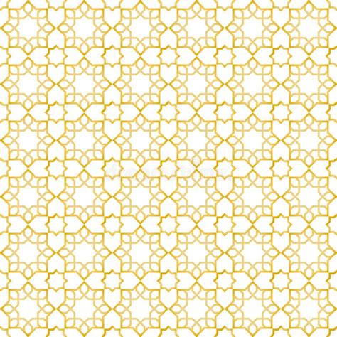 Seamless Islamic Pattern And Background Vector Illustration Stock