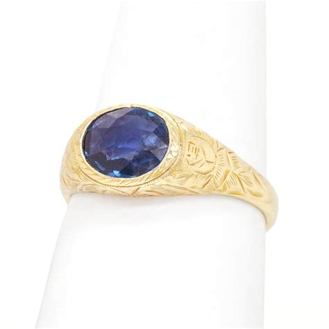 Antique Sapphire Ring at 1stDibs