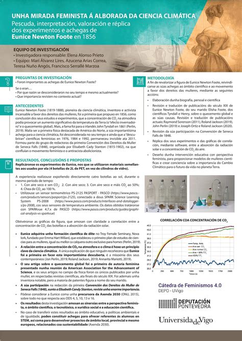 Unha mirada feminista á alborada da ciencia climática pescuda