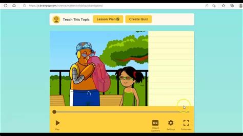 Finding Lesson Plans And Quizzes Using Brainpop Youtube