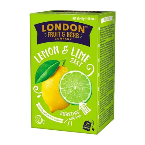 Lemon And Lime Zest Tea Groceries Plus Limited