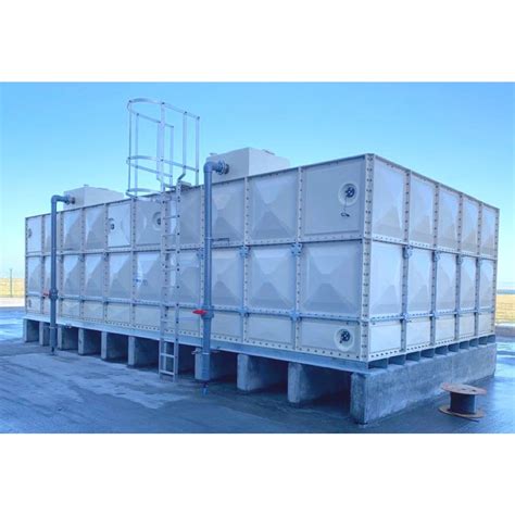 Wras Approved FRP GRP SMC Panel Tanks Price Assembled Fiberglass Tank