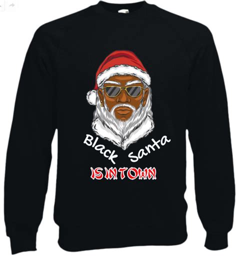 black Santa - T-shirtwereld.nl
