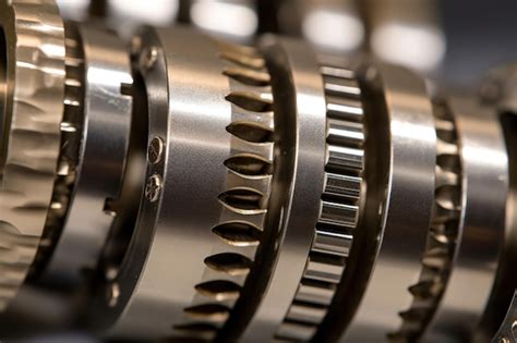 premium photo extreme closeup   couplings interlocking teeth