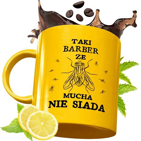 Z Oty Kubek Premium Dla Barbera Na Prezent Z Nadrukiem Ze Zdj Ciem