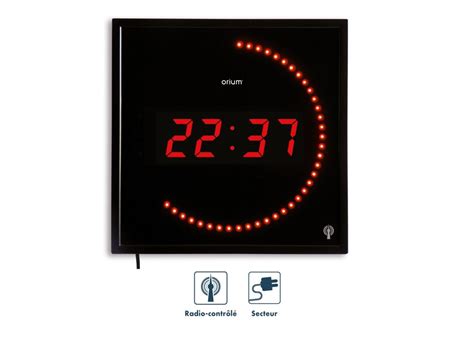 Horloge Led Radio Contr L E Aic International