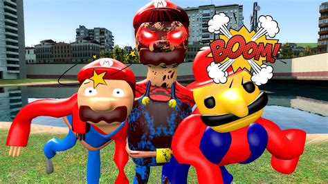 PLAYING AS SUPPER CURSED MERIO 3D SANIC CLONES MEMES In Garry S Mod