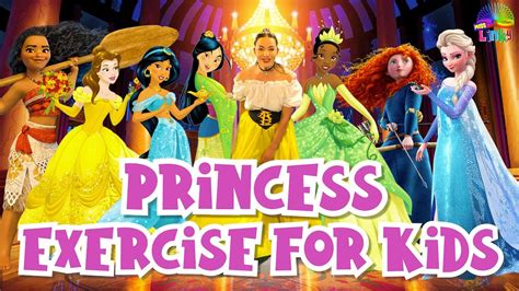 Princess Exercise For Kids Learn About Greetings From Different