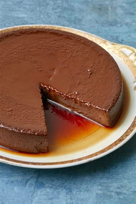 Mexican Chocolate Flan Recipe Gemmas Bigger Bolder Baking