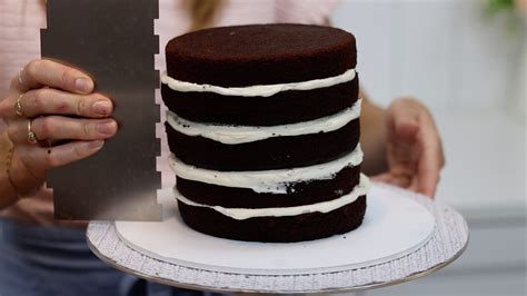 Striped Cake Tutorial British Girl Bakes