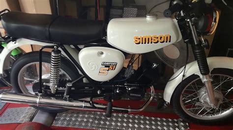 Simson S51 Comfort Ddr 50ccm Zylinder Kit Prüfstand Sw Simson Tuning