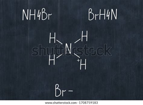 Ammonium Bromide Formula Handwritten Chemical Formula Stock Illustration 1708759183 | Shutterstock