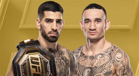 Official Main Card Lineup Announced For Ufc Topuria Vs Holloway