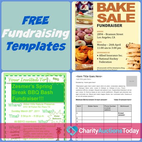 These Free Fundraiser Flyer Printable Templates Will Help Organize Your