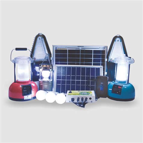 Solar Home lighting System with 75W Solar Panel – Subham Solar ...