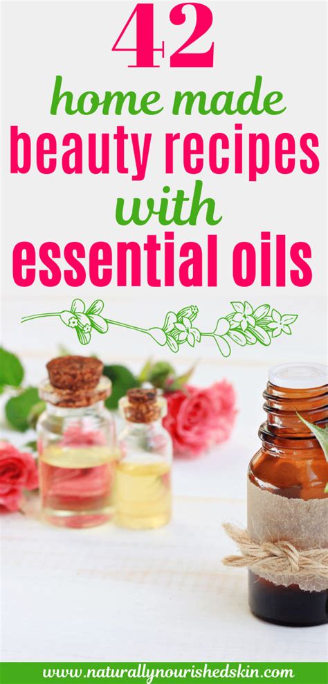 Home Made Beauty Recipes With Essential Oils Beauty Recipe Skin