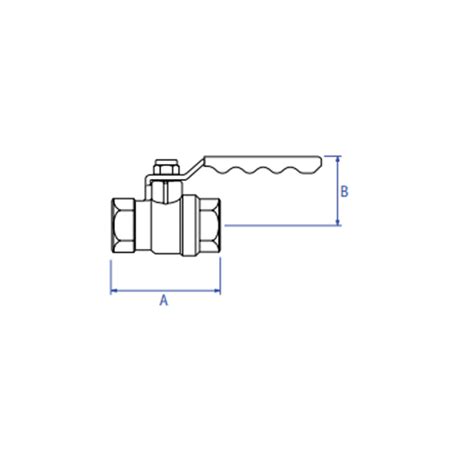 Pb500 Brass Full Bore Quarter Turn Ball Valve Aqua Arab