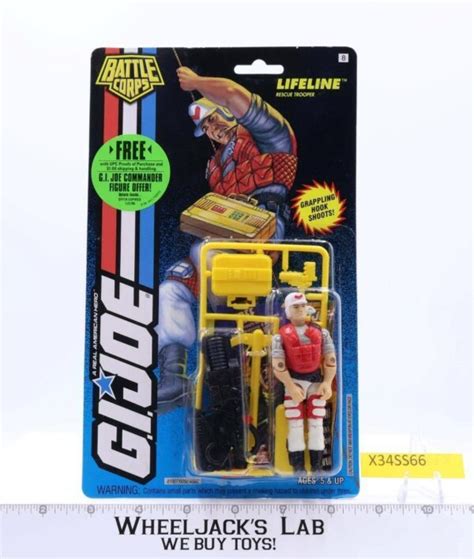 Lifeline Gi Joe Battle Corps 1993 Hasbro Action Figure New Mosc Sealed