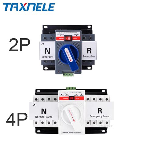 Ats A V V Micro Circuit Breaker Dual Power Automatic Transfer