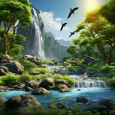 3d Nature Wallpaper Stock Photos, Images and Backgrounds for Free Download