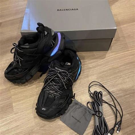 Balenciaga LED Tracks Size: 9.5 US M Condition:... - Depop