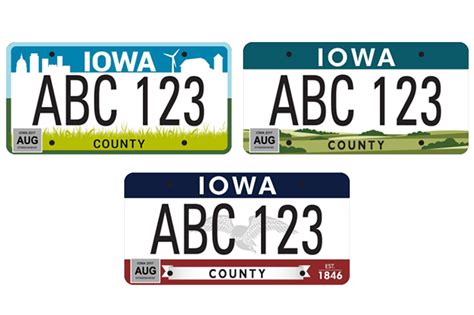 New Iowa License Plate Revealed