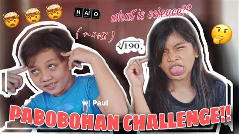 Pabobohan Challenge W Poul Laughtrip Wahahha Frenchezca L Youtube