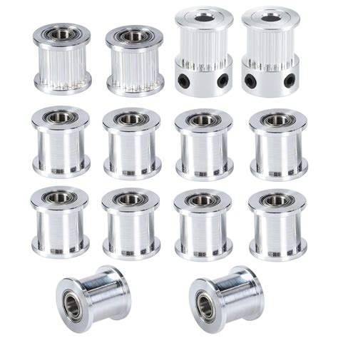 14 Pack V Core 3 3D Printer OD15mm 20T GT2 Idler Pulleys Kit Timing