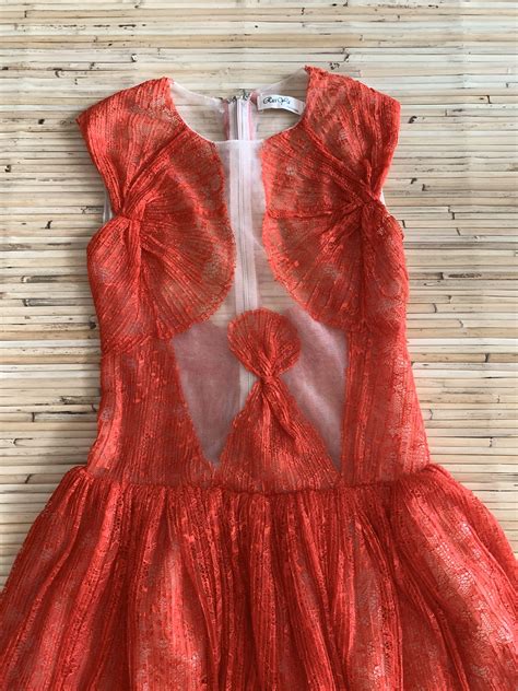 Nude Red Sheer Dress Women S Fashion Muslimah Fashion Dresses On