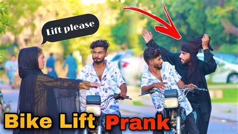 Bike Lift Prank With Twist Prank By Thatwasfun Youtube