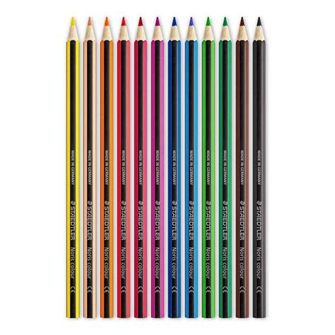 Staedtler Noris 185 Hex Colour Pencils PENC2301 COS Complete